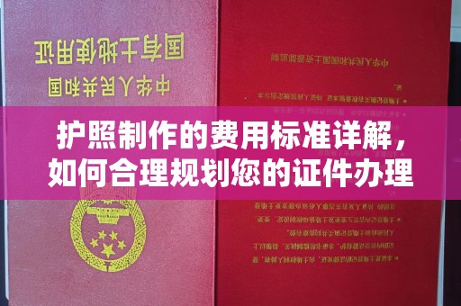 库尔勒护照制作的费用标准详解，如何合理规划您的证件办理预算