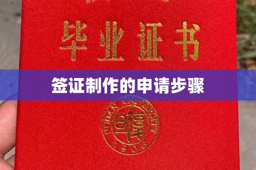 库尔勒签证制作的申请步骤